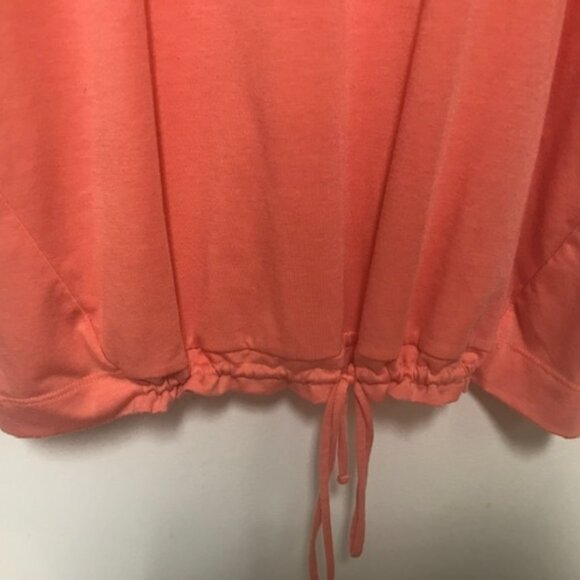New Woman’s Tek Gear Drytek Peach Tie Tunic. Sz. 1X - Picture 4 of 5